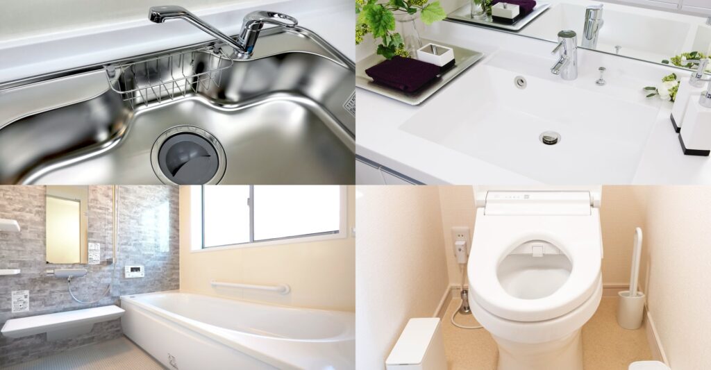 お得な水回りセットクリーニング