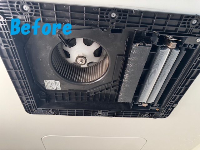 換気扇ビフォー
