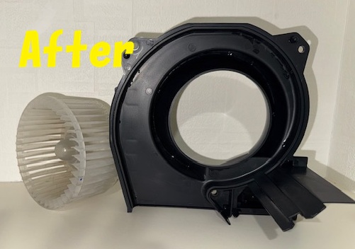 換気扇分解アフター